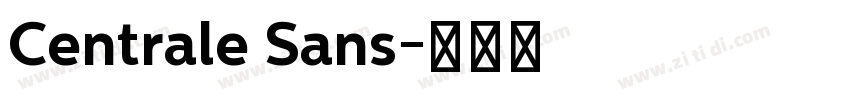 Centrale Sans字体转换